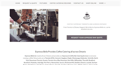 Desktop Screenshot of espressobella.ca